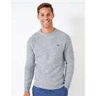Lambswool Rich Cable Crew Neck Jumper