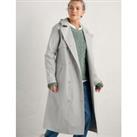 Pure Cotton Belted Double Breasted Trench Coat