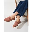 Suede Bar Loafers