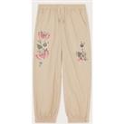 Pure Cotton Embroidered Cargo Trousers (3-13 Yrs)