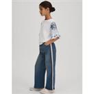 Cotton Rich Side Stripe Jeans (4-14 Yrs)