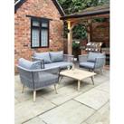 Milan 4 Seater Garden Table & Chairs