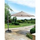 3.5m Free Arm Parasol with LED Light