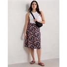 Cotton Rich Printed Knee Length A-Line Skirt
