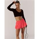 Buy Get Your Flirt On High Waisted Gym Shorts