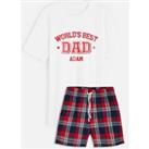 Personalised Best Dad Pyjamas
