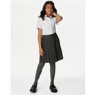 Girls Easy Dressing Pull On School Skirt (2-16 Yrs)