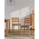 Set of 2 Sonoma Fabric Dining Chairs