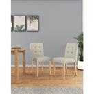 Set of 2 Milton Pinched Back Dining Chairs