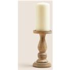 Buy Wooden Large Candle Holder