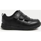 Kids Leather Freshfeet School Shoes (8 Small - 2 Large)