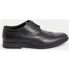Wide Fit Airflex Leather Brogues