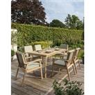 Hampton 6 Seater Garden Table & Chairs