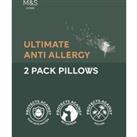 2pk Ultimate Anti Allergy Medium Pillows