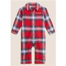 Personalised Kids Family Checked Romper