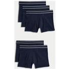 Buy 5pk Cotton with Stretch Trunks (5-16 Yrs)