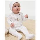 3pc Cotton Rich Animal & Stars Outfit (7lbs-1 Yrs)