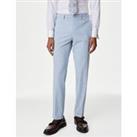 Slim Fit Prince Of Wales Check Suit Trousers