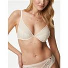 Buy Sheer and Lace Beau Wired Plunge Bra (A-E)