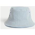 Kids Pure Cotton Striped Sun Hat (1-6 Yrs)