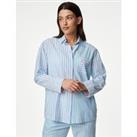 Cool Comfort Pure Cotton Striped Pyjama Top
