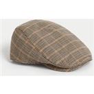 Buy Checked Flat Cap with Stormwear