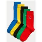 5pk Cool & Fresh Sports Cotton Rich Socks
