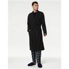 Pure Cotton Waffle Lightweight Dressing Gown