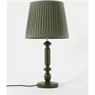 Cleo Wooden Bobbin Table Lamp