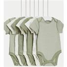 Buy 7pk Pure Cotton Patterned Bodysuits (5lbs-3 Yrs)
