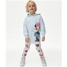 2pc Cotton Rich Minnie Mouse Hoodie Outfit (2-8 Yrs)