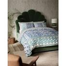 Comfortably Cool Lyocell Rich Spliced Tile Bedding Set