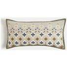 Jaipur Bandhani Cotton Rich Bolster Cushion