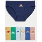 7pk Pure Cotton Days Of The Week Briefs (2-8 Years)