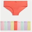 10pk Cotton Rich Bright Knickers (2-14 Yrs)