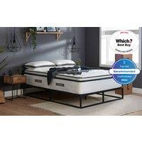 SleepSoul Space 2000 Pocket Memory Pillow Top Mattress, Superking