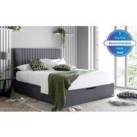 Elle Decoration Model 1 Ottoman Bed Frame, Single, Grey