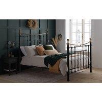 Birlea Bronte Metal Bed Frame, Double, Black