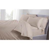 Five Star Hotel Concept Sateen Duvet Cover, Double, White