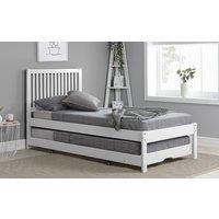 Birlea Buxton Trundle Bed Frame, Single, Pine