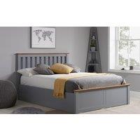 Birlea Phoenix Wooden Ottoman Bed Frame, Single, Grey