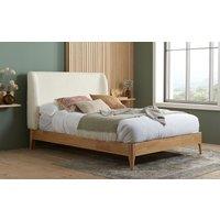 Birlea Halfden Bed Frame, Double, No Storage, White