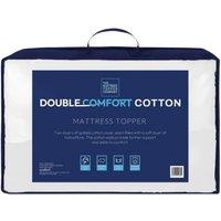 The Mattress Topper Company Dual Layer Cotton Mattress Topper, Single