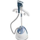 Morphy Richards Upright Garment Steamer - 2.5L Tank - 80 Minutes Of Steam Time - Blue And White - 36