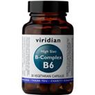 High Six Vitamin B6 with B-Complex Veg Caps - 30 Capsules