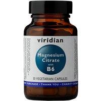 Magnesium Citrate with B6 Veg Caps - 30 Capsules