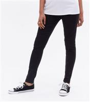 Women's Maternity Black Lift & Shape Over Bump Emilee Jeggings New Look