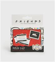 Multicoloured Friends Trivia Quiz Card Game New Look