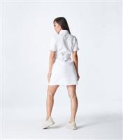 Urban Bliss White Twill Belted Mini Shirt Dress New Look