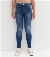 Blue High Waist Skinny Jeans KIDS ONLY New Look